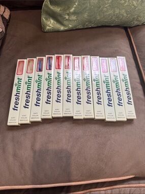 12 Soft Nylon Toothbrushes - Assorted Colored Bristles